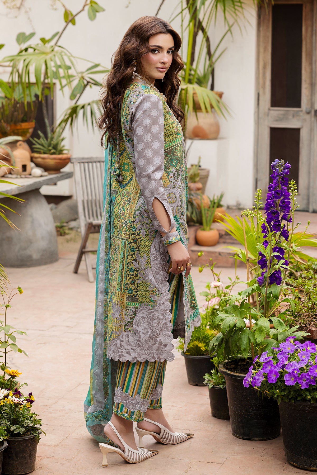 3-PC Unstitched Lawn Collection CAD6-06