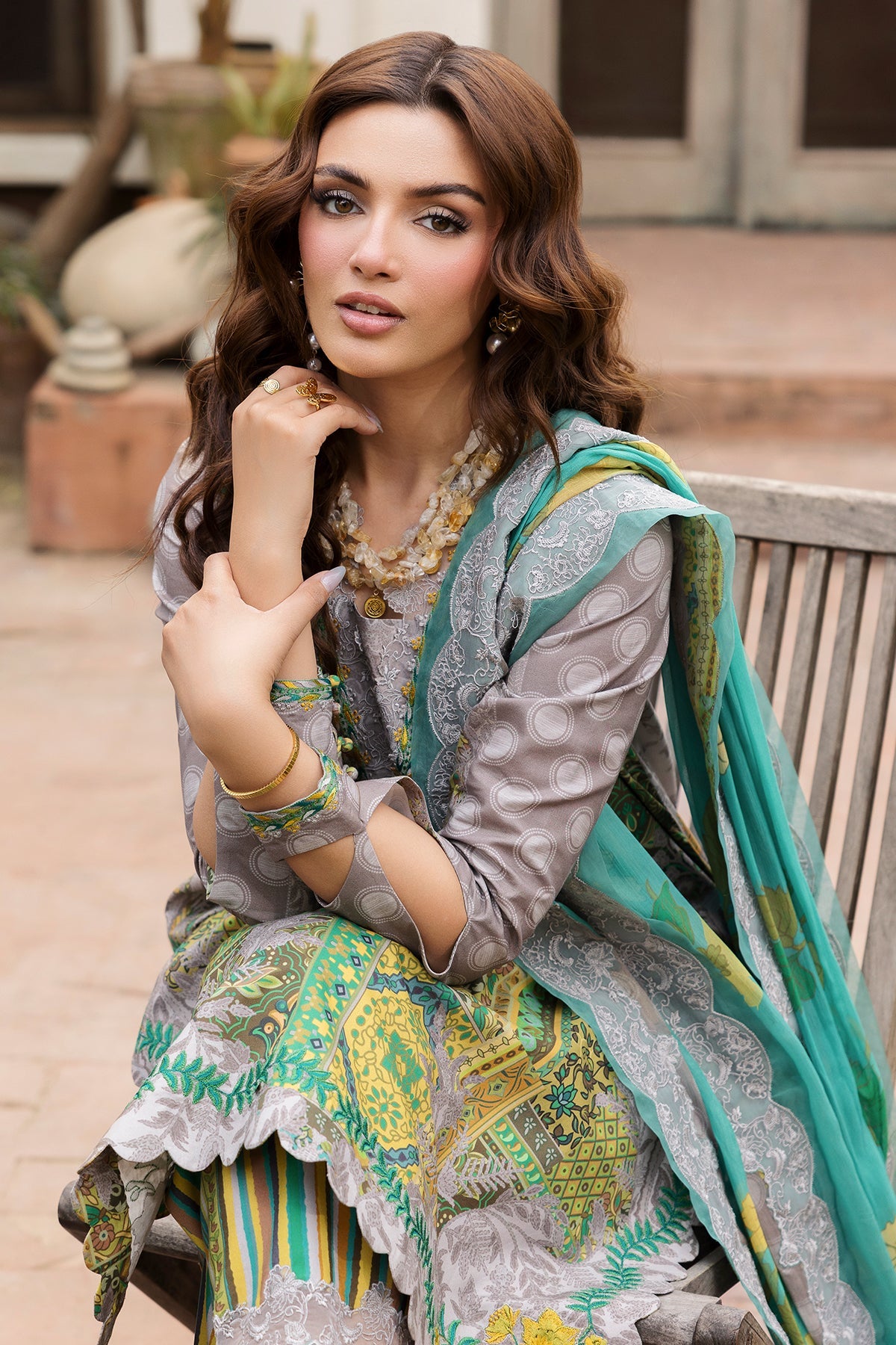 3-PC Unstitched Lawn Collection CAD6-06
