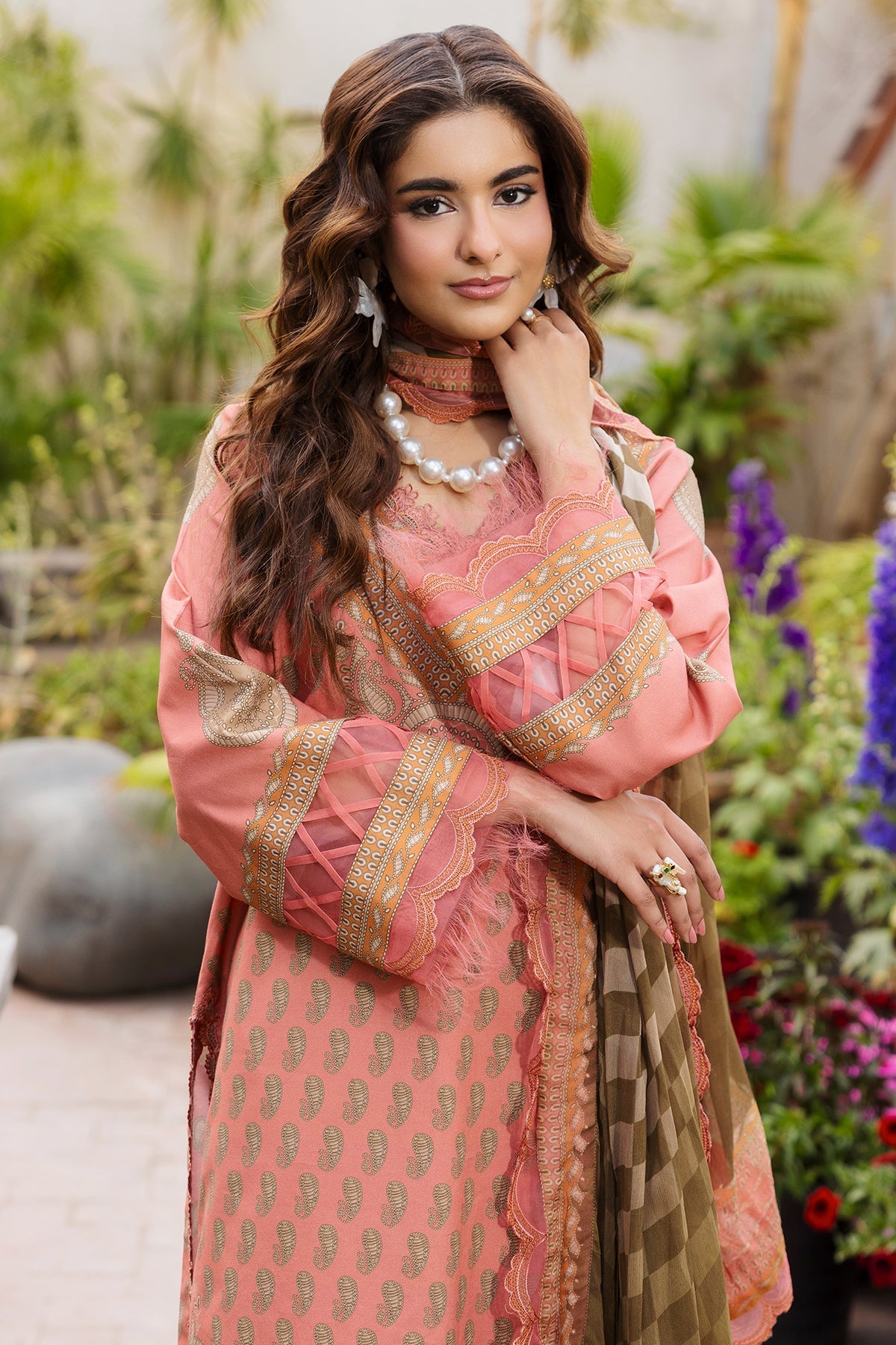 3-PC Unstitched Lawn Collection CAD6-07