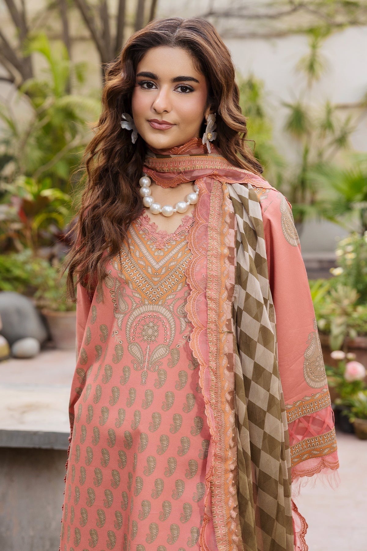 3-PC Unstitched Lawn Collection CAD6-07