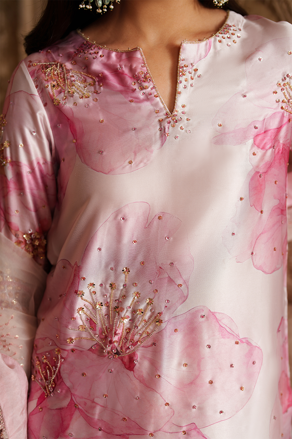 UE-547  Printed Charmeuse