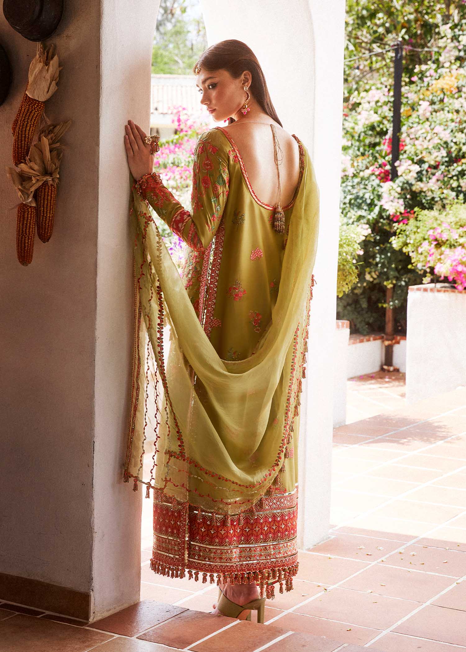 Solid Khaddar Straight Pants