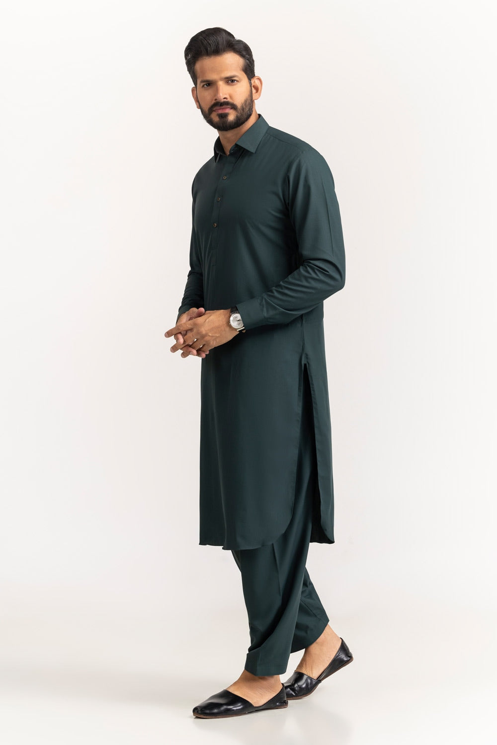 Ribbed Polo Shirt