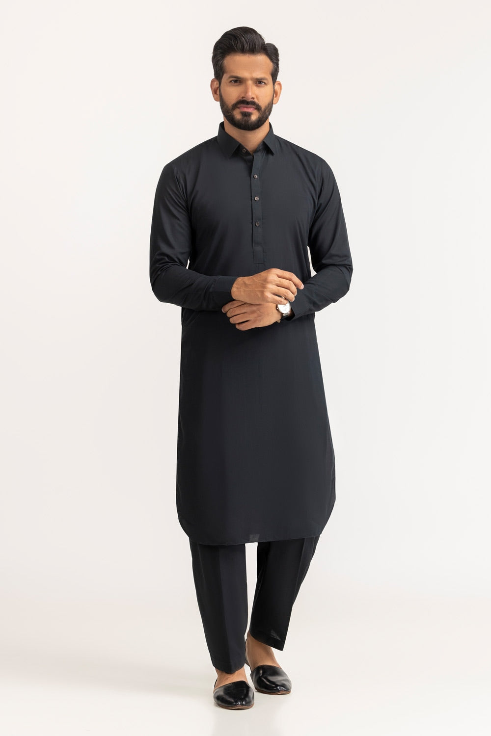 Ribbed Polo Shirt