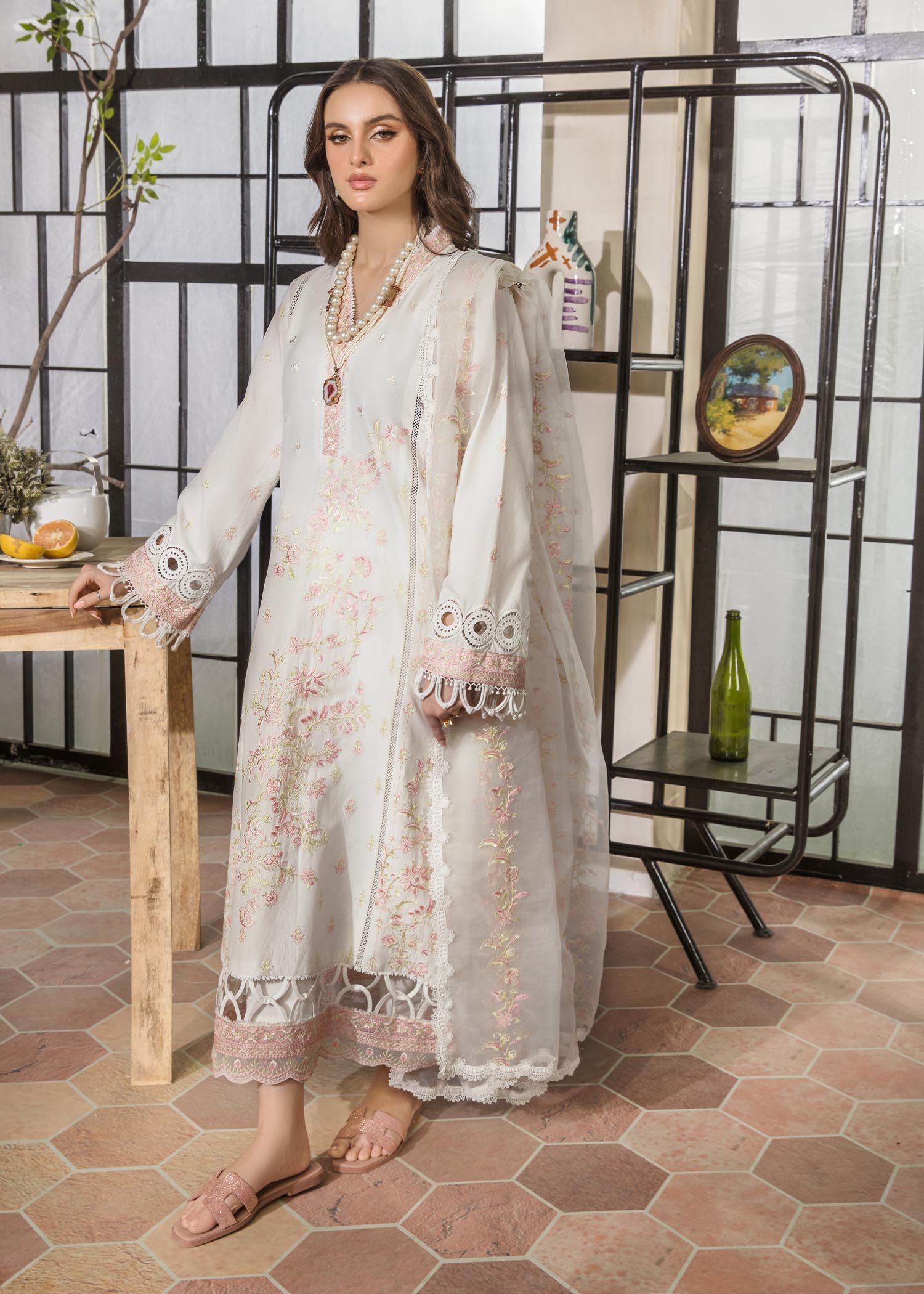 M.Luxe Fabrics Peach LF-412