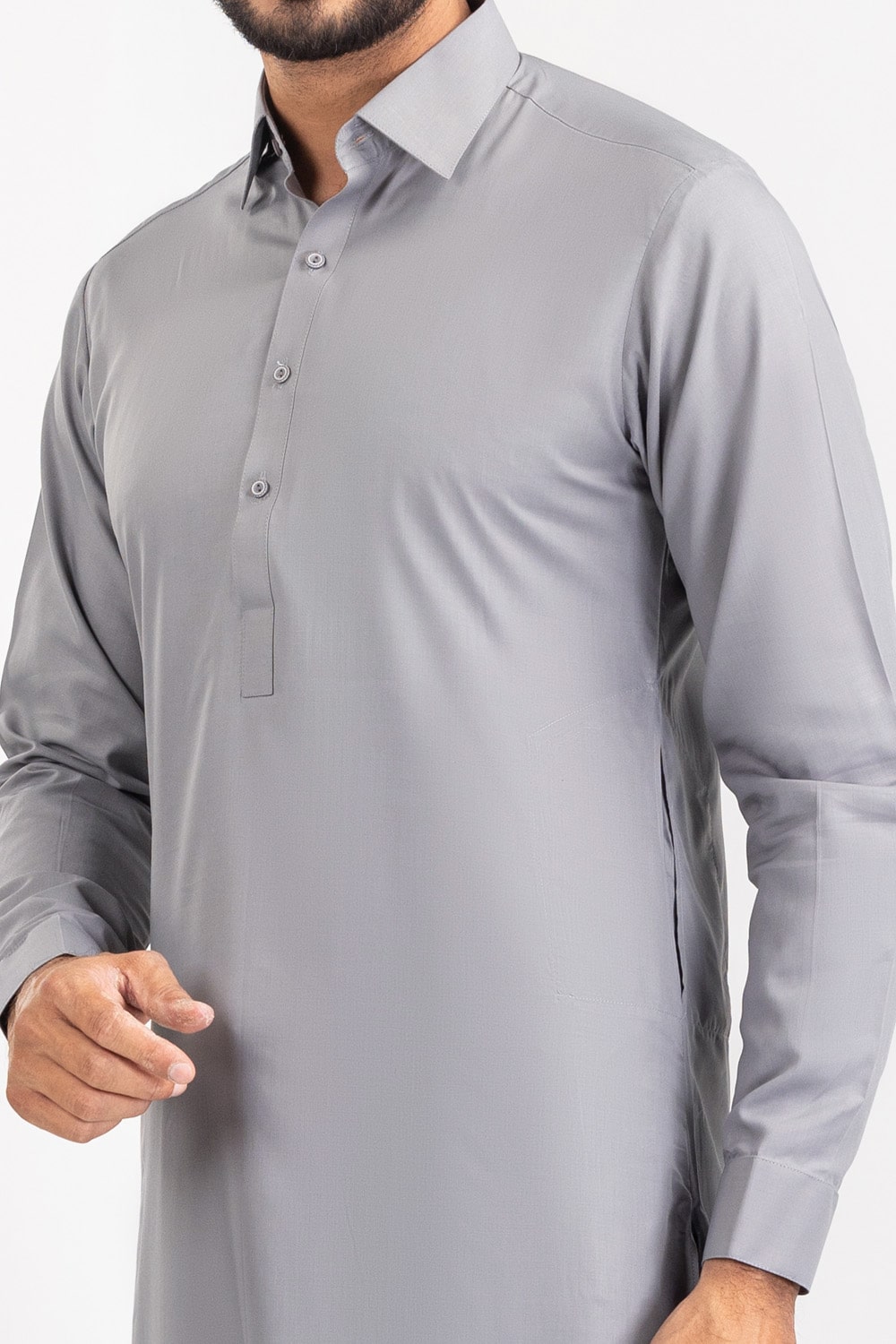 Gul Makhmal Unstitched Fabric Blended-Lf