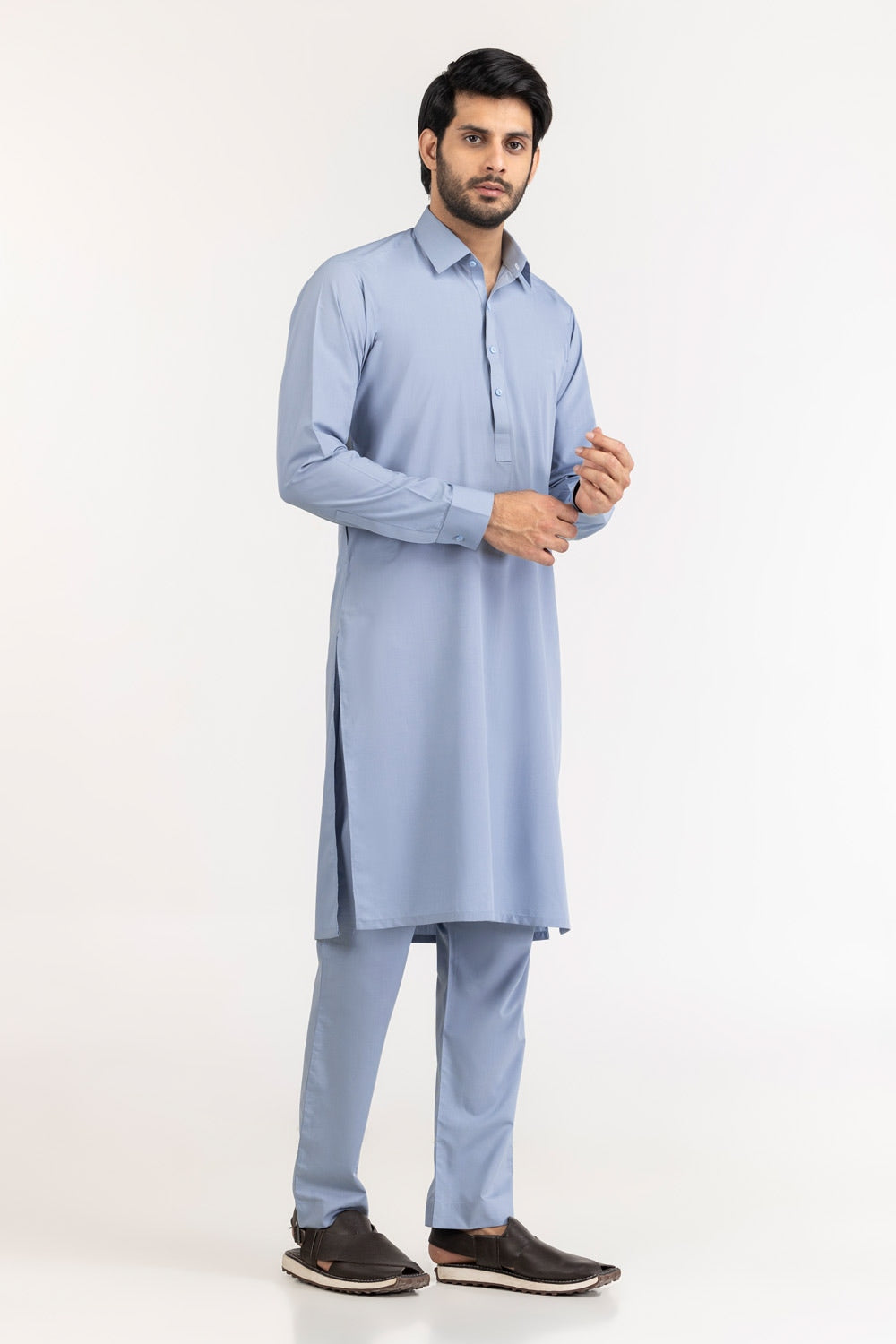 Bemisaal Good Luck Unstitched Fabric Blended-Lf
