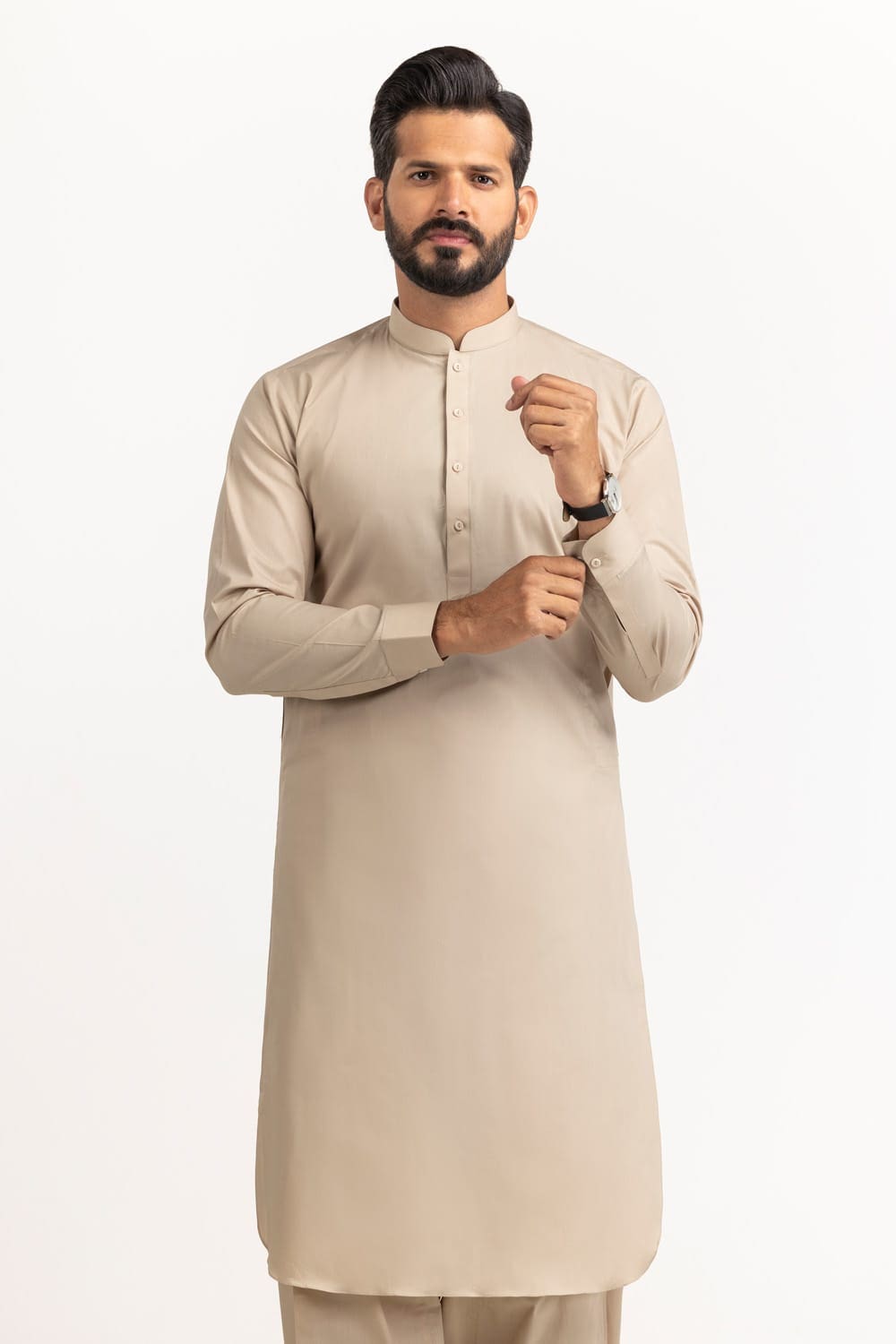 Gul Capri Latha Unstitched Fabric Cotton-Lf