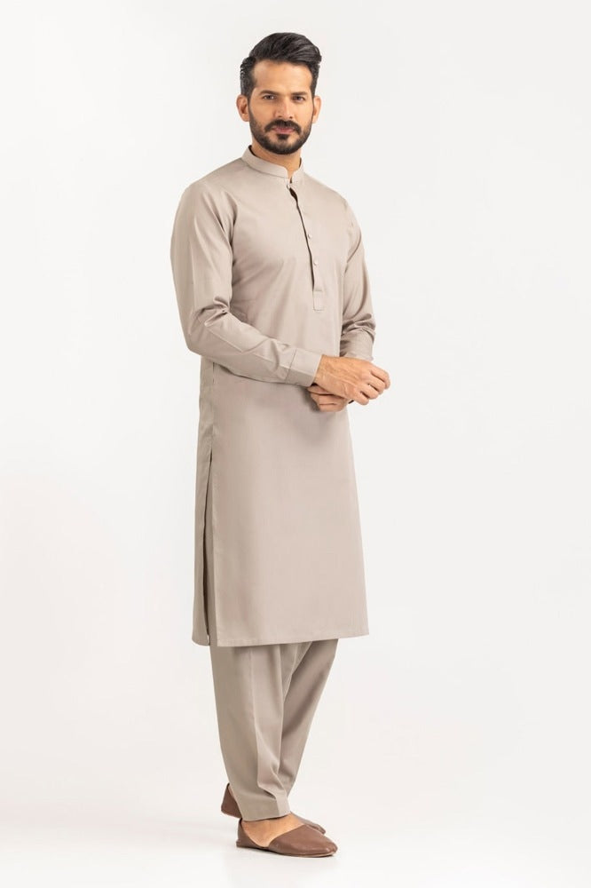 Gul Capri Latha Unstitched Fabric Cotton-Lf