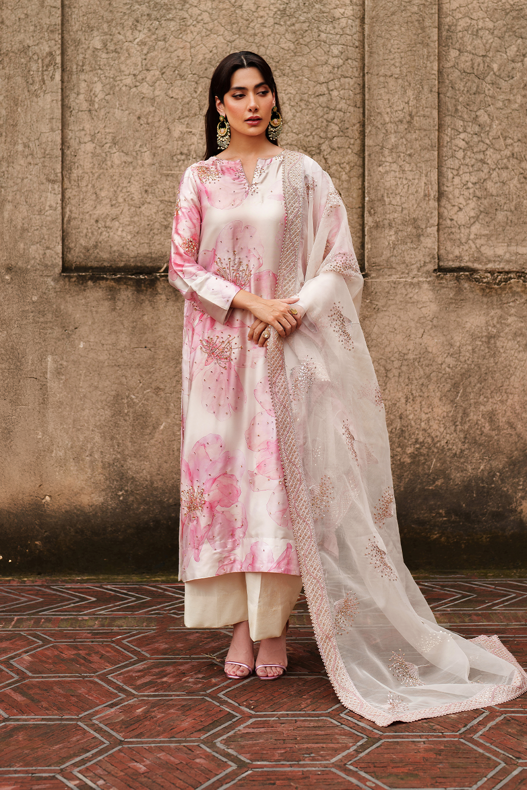 UE-547  Printed Charmeuse