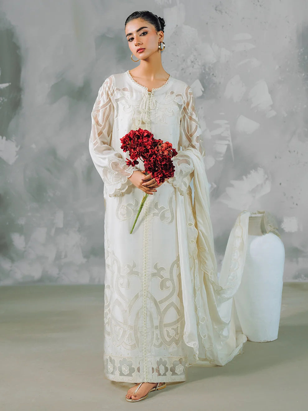 Aero Lily – 4Pcs Rawsilk Ensemble