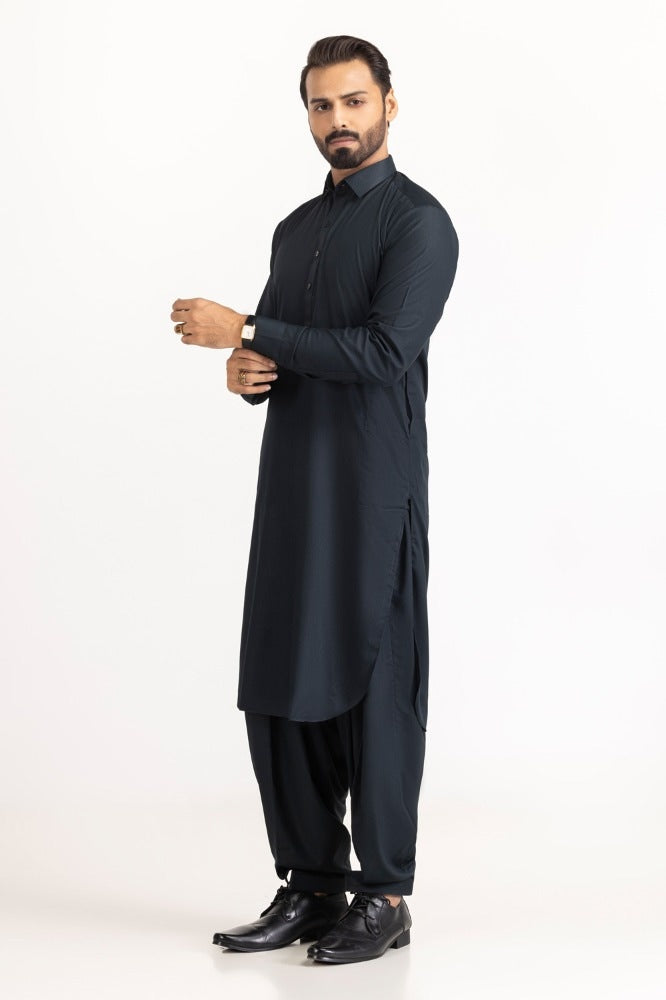 Ribbed Polo Shirt