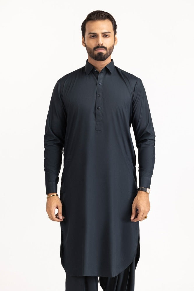 Ribbed Polo Shirt