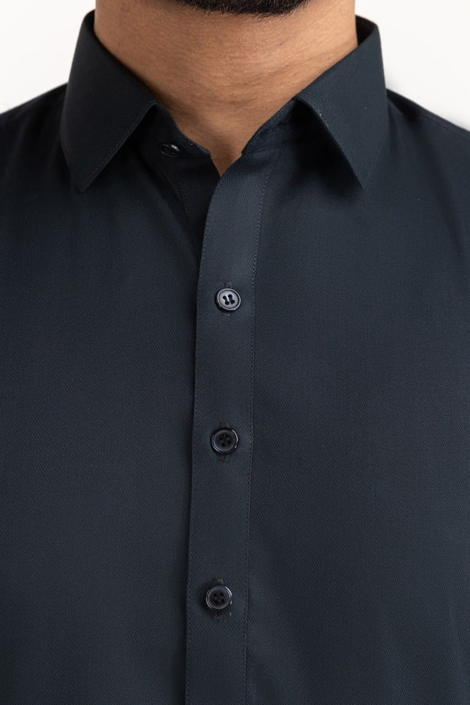 Ribbed Polo Shirt