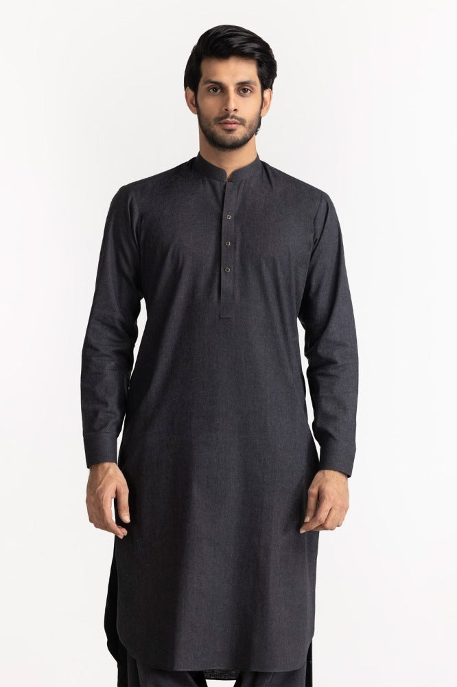 Karandi Cotton Unstitched Fabric Blended-Lf