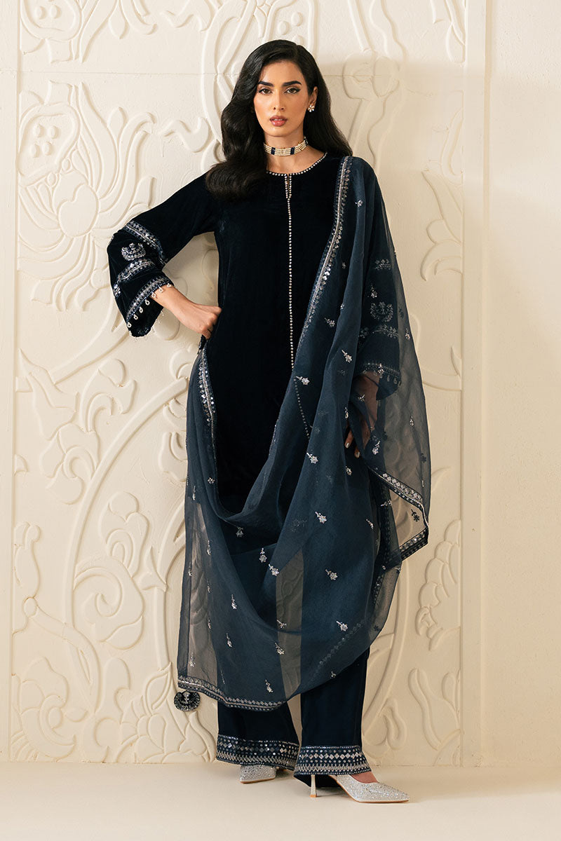 SAPPHIRE WHISPER-3PC (SHIRT, TROUSER & DUPATTA)