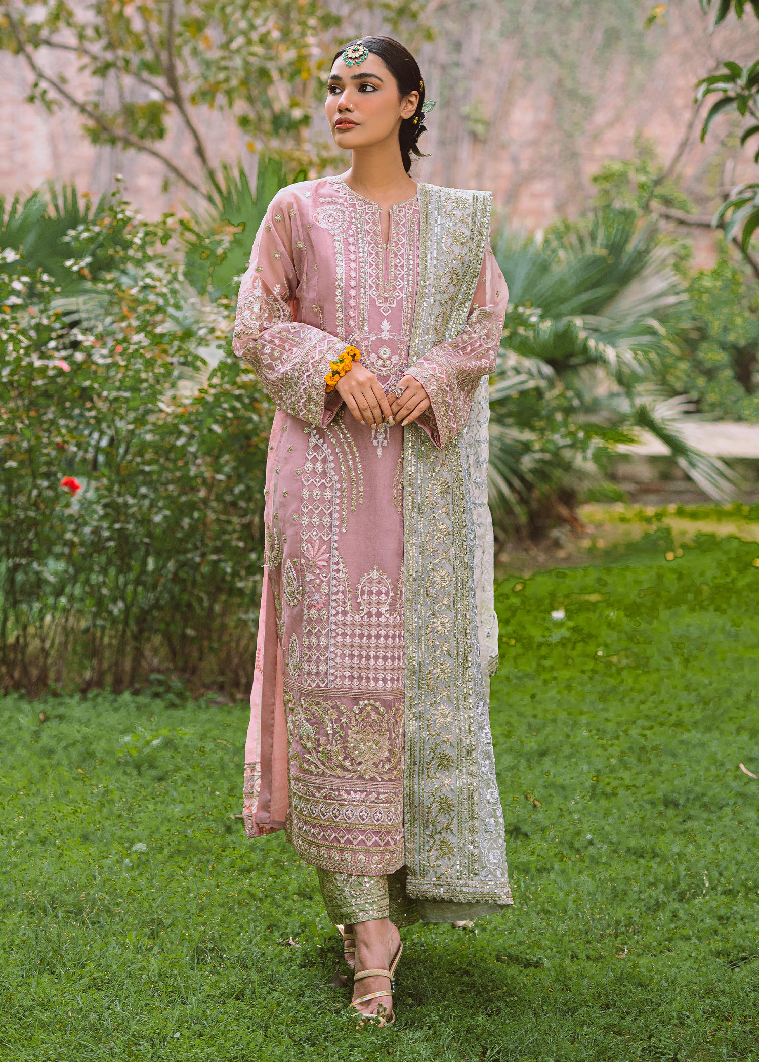 Embroidered Cotton Kurta