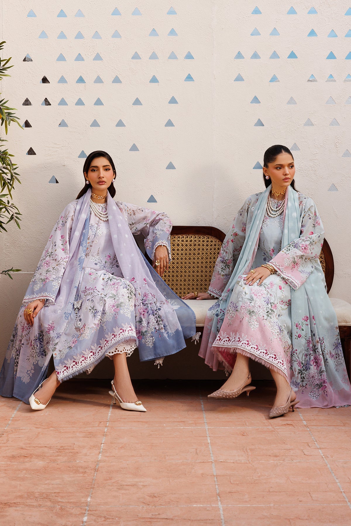 EMBROIDERED LAWN SF-4395