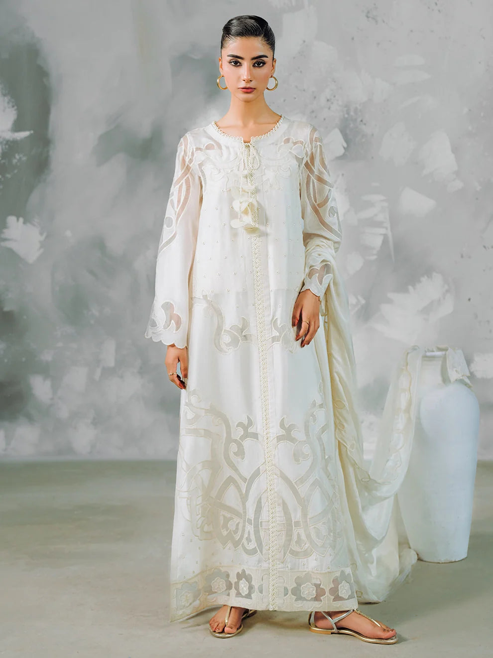 Aero Lily – 4Pcs Rawsilk Ensemble