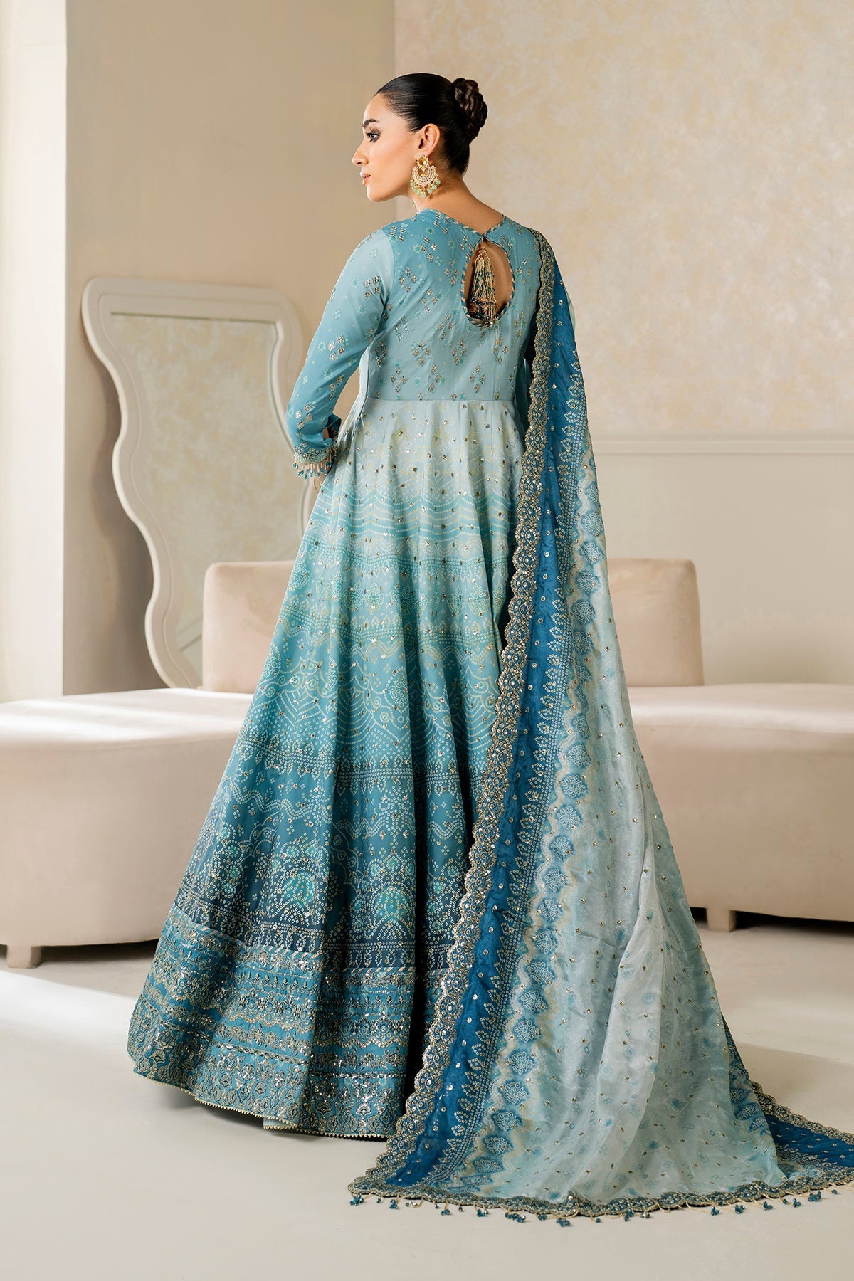 EMBROIDERED SILK UF-4162