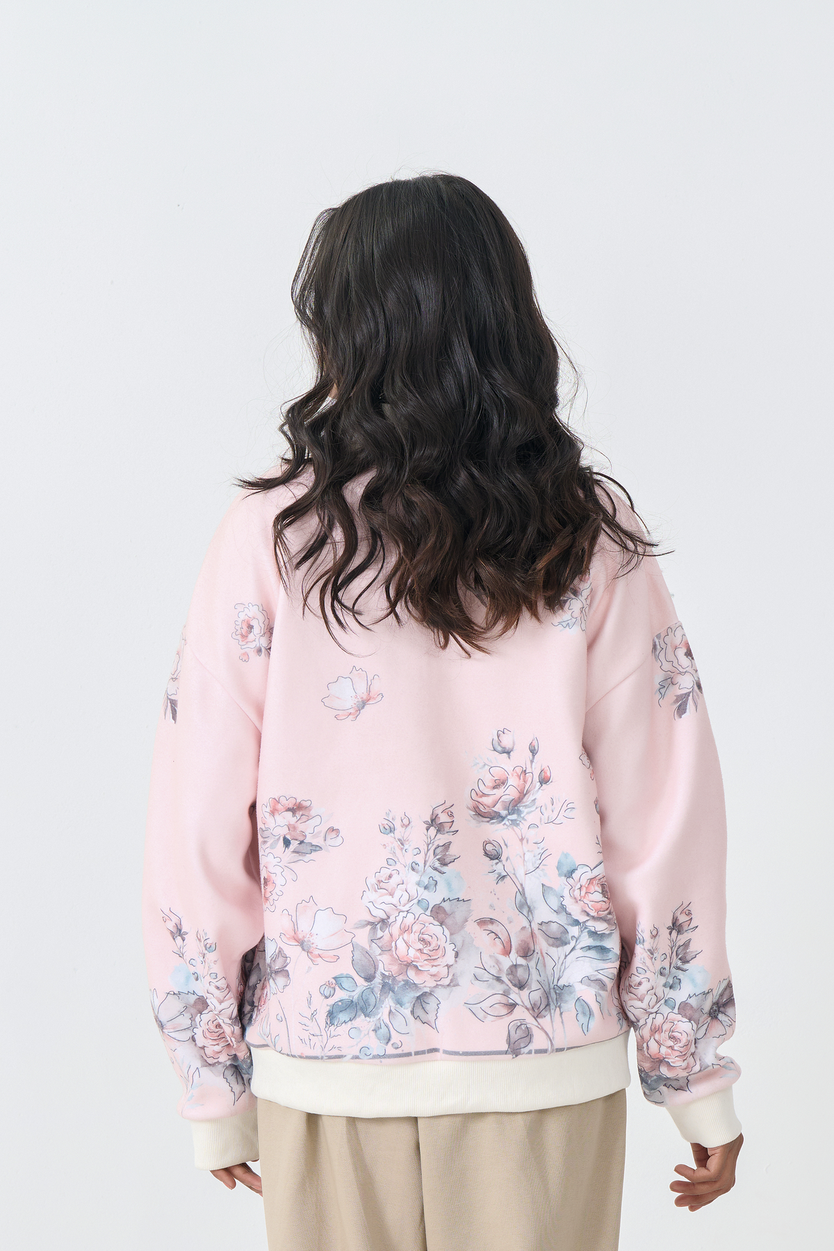 Bomber Jacket (Soft Pink)