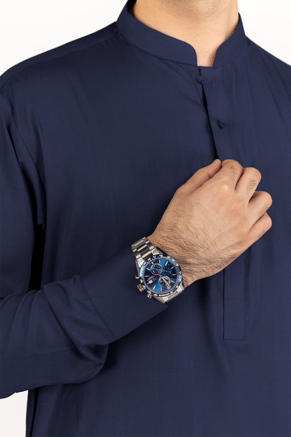 Gini Gold Unstitched Fabric Blended