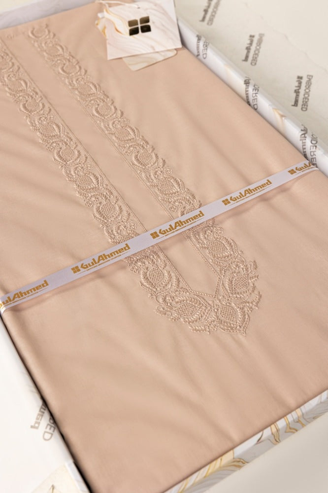Embroidered Collection Fd C001 Unstitched Fabric Cotton With Gift Box