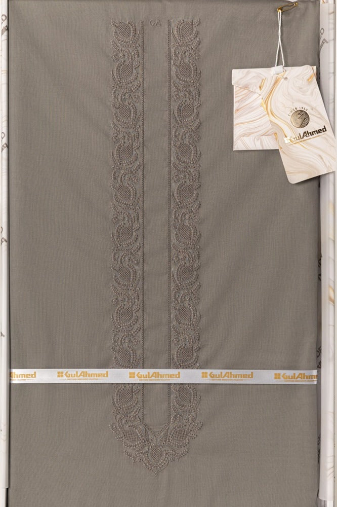 Embroidered Collection Fd C001 Unstitched Fabric Cotton With Gift Box