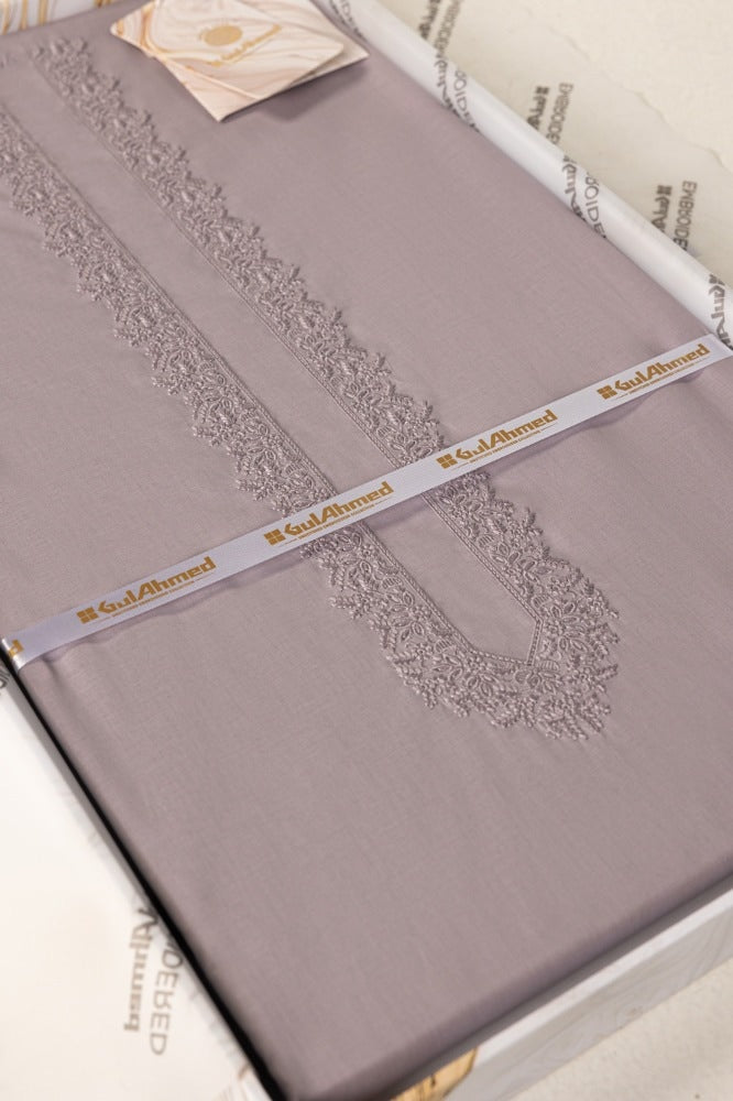 Embroidered Collection Fd C003 Unstitched Fabric Cotton With Gift Box