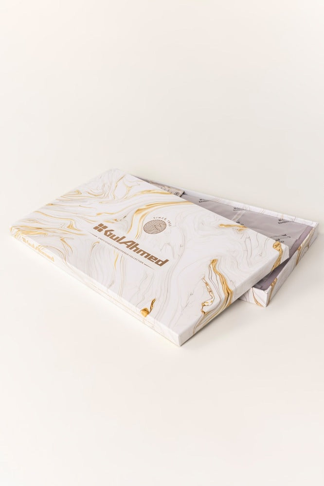 Embroidered Collection Fd C003 Unstitched Fabric Cotton With Gift Box
