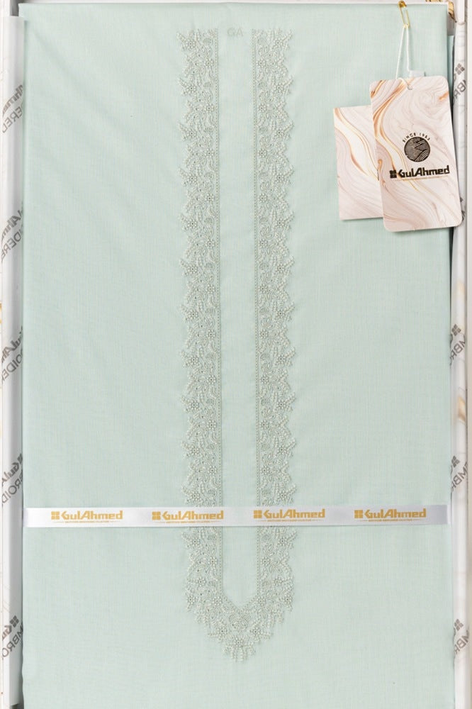 Embroidered Collection Fd C003 Unstitched Fabric Cotton With Gift Box