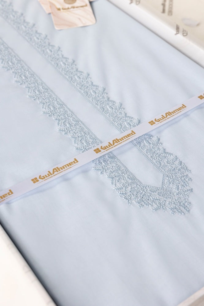 Embroidered Collection Fd C003 Unstitched Fabric Cotton With Gift Box