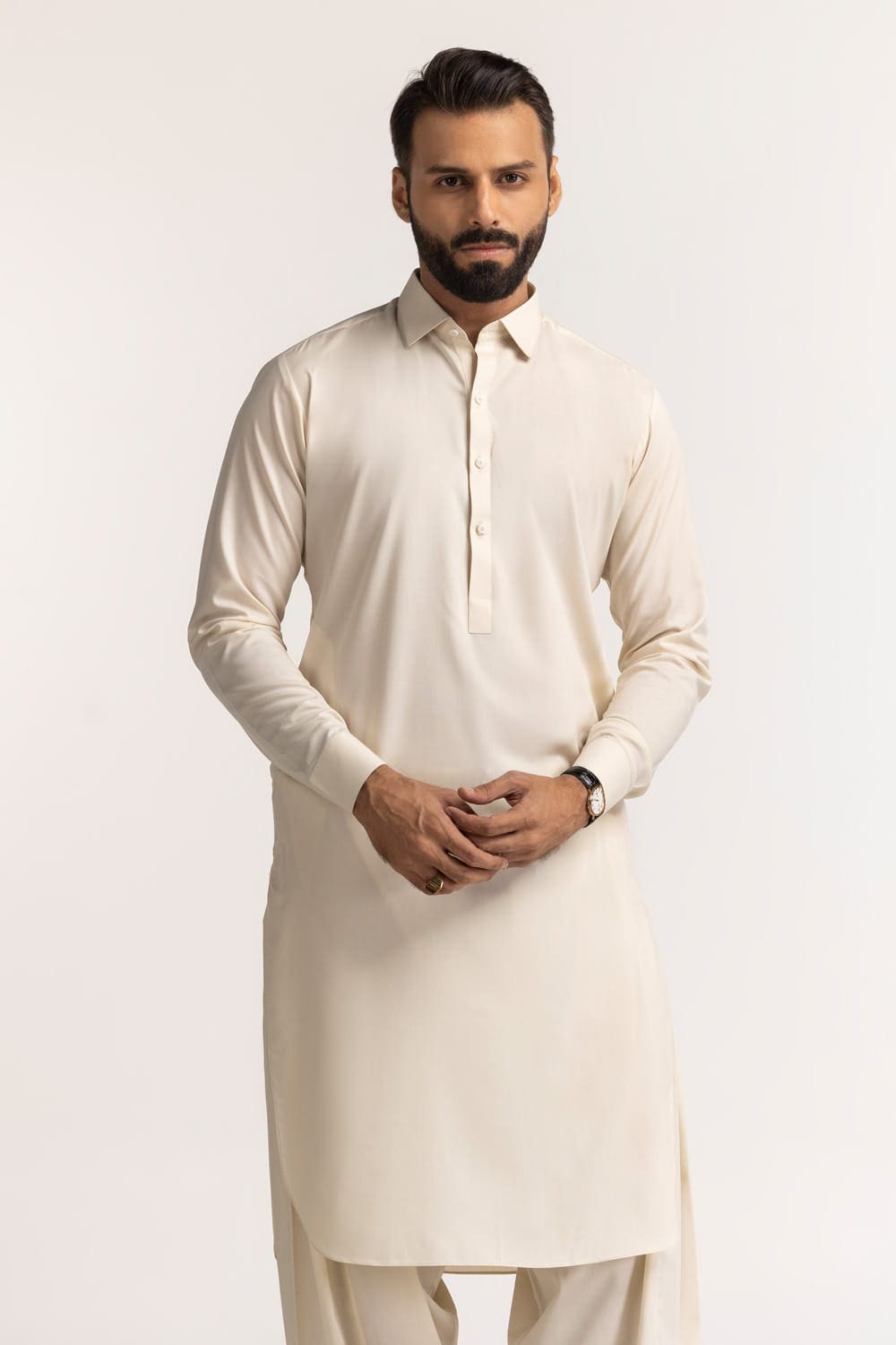 Affluence Unstitched Fabric Blended