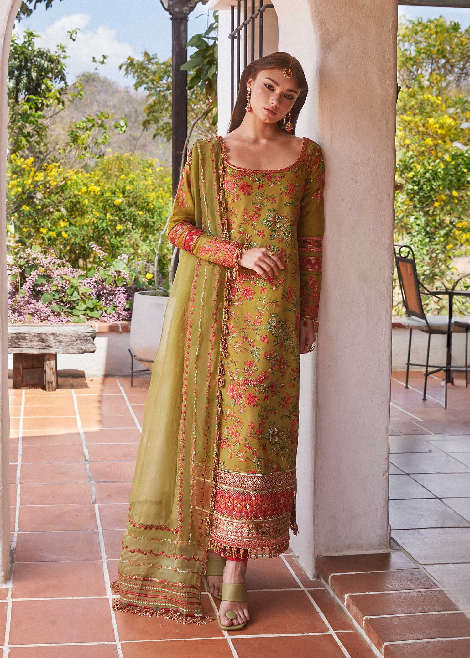 Solid Khaddar Straight Pants