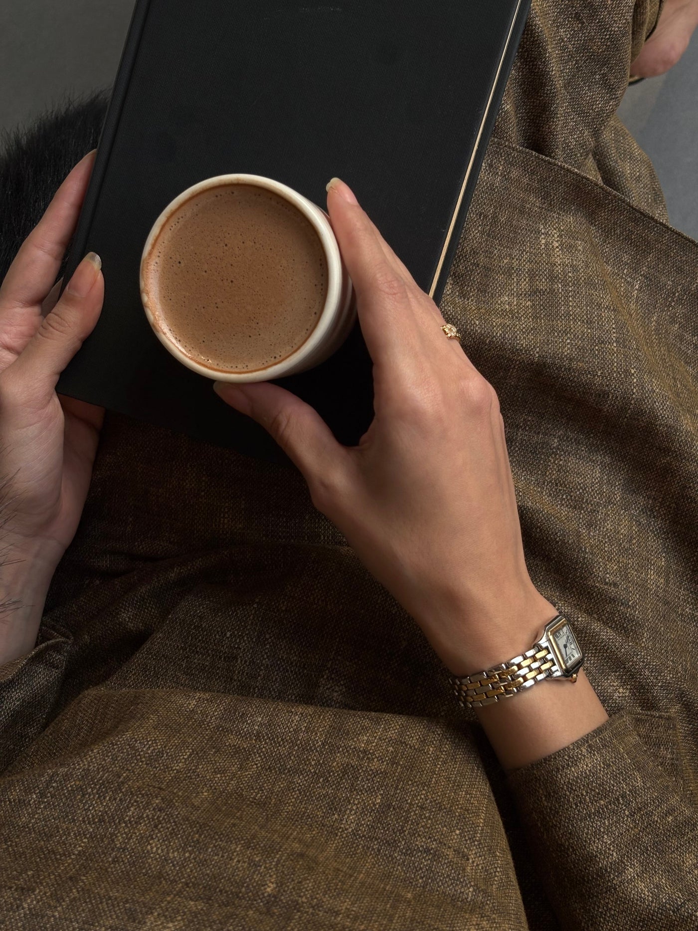 Deep Heathered Brown G-Suit