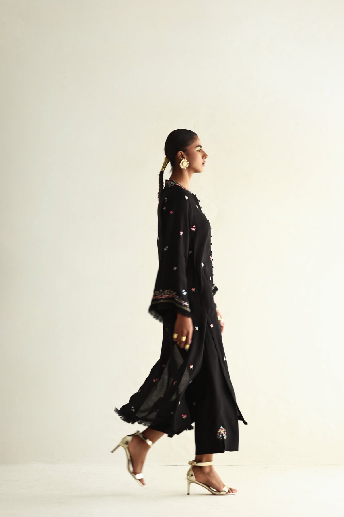 Floral Whisper Black - Set