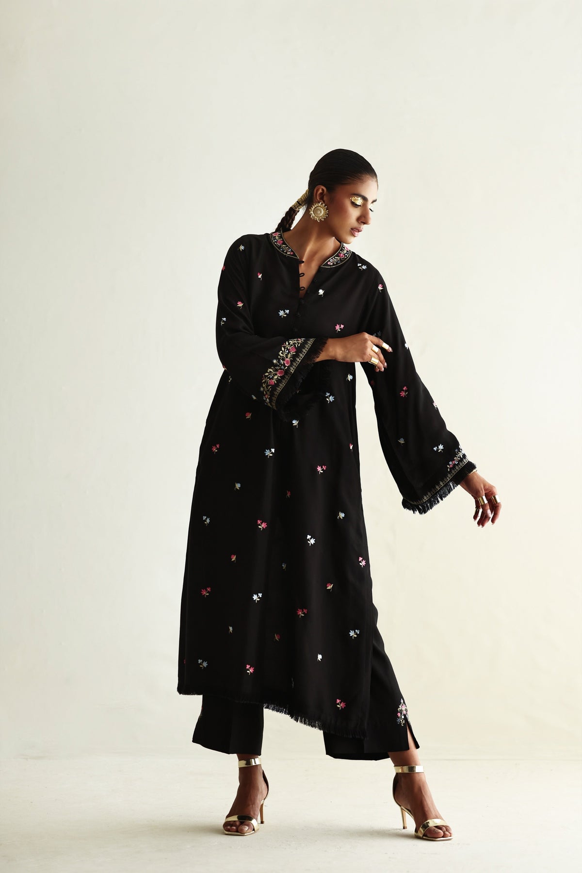 Floral Whisper Black - Shirt Only