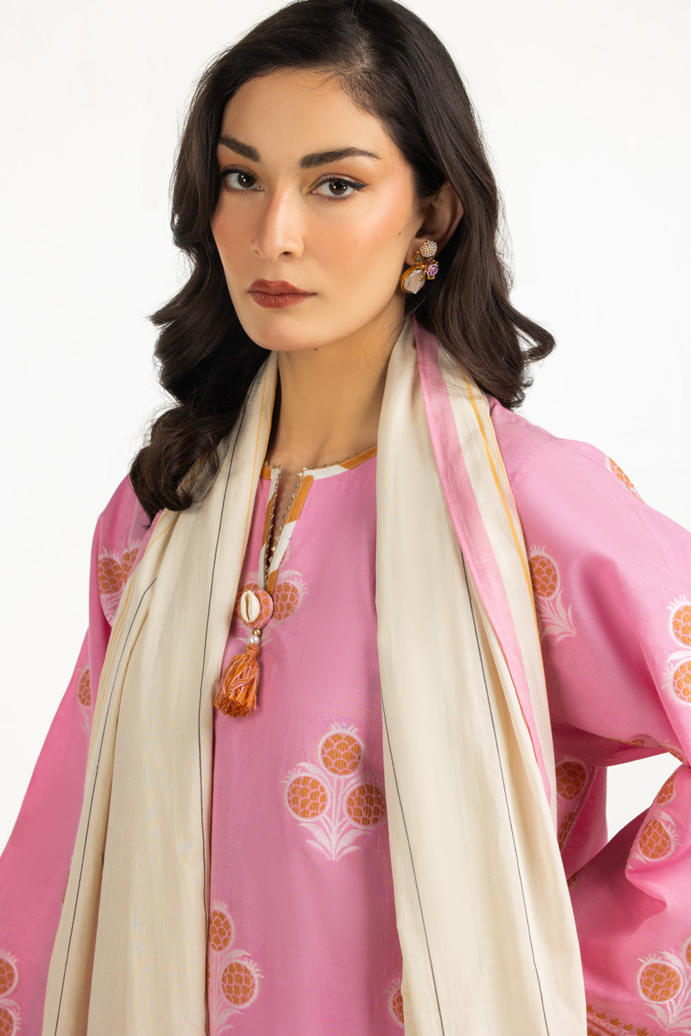 3Pc Jacquard Dyed Suit