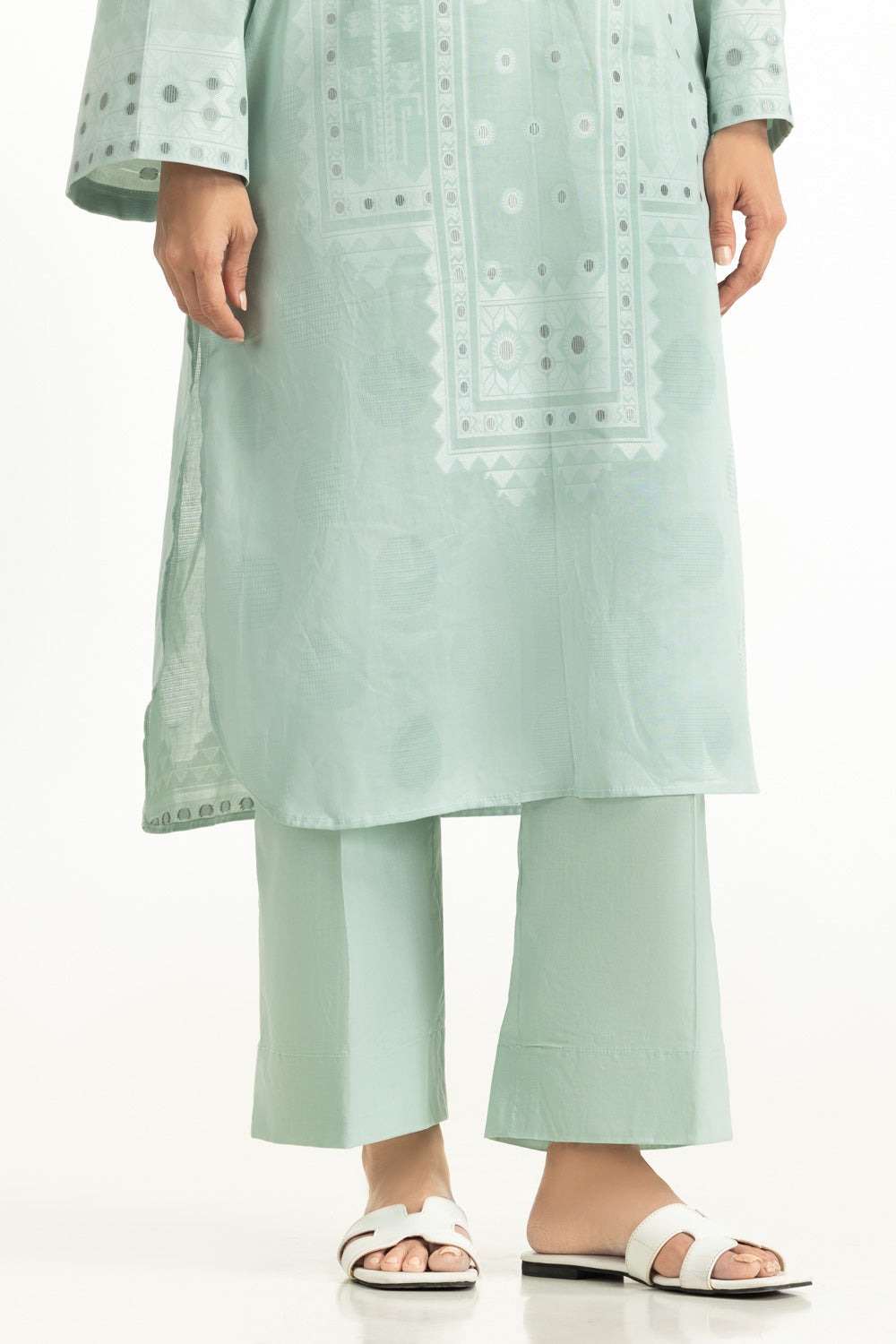 3Pc Jacquard Dyed Suit