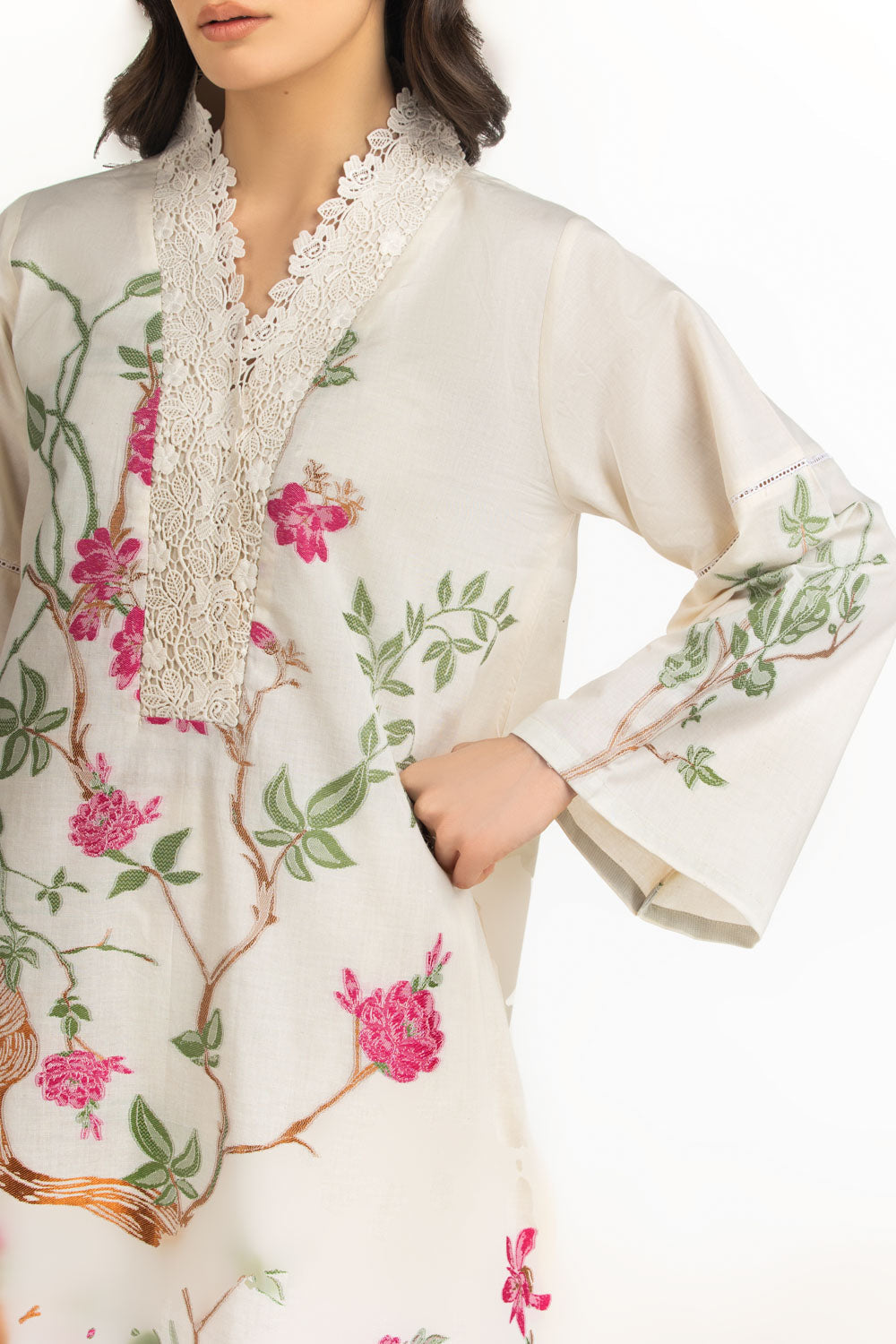 3Pc Jacquard Dyed Suit