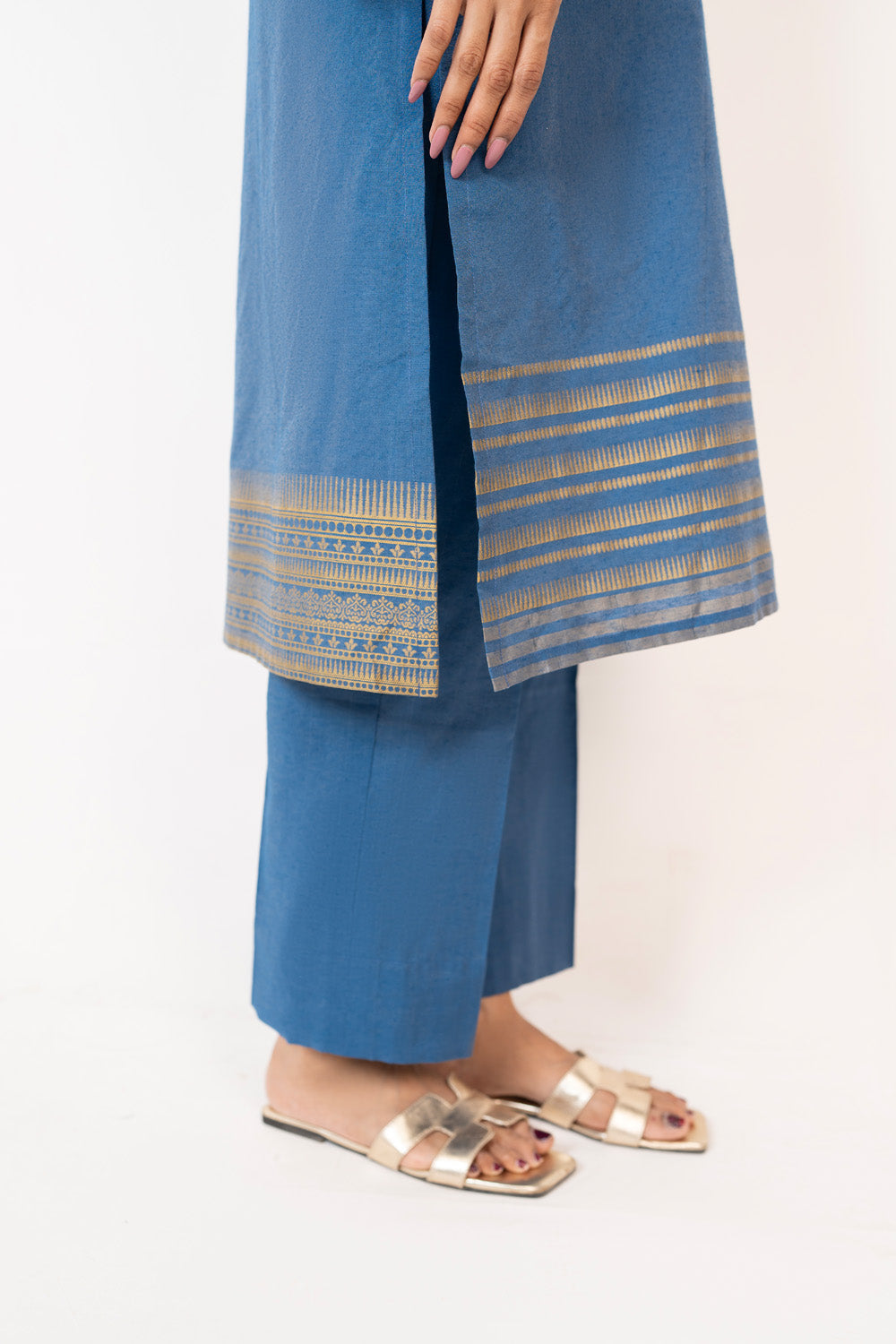 3Pc Jacquard Dyed Suit