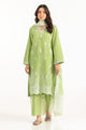3Pc Jacquard Embroidered Suit