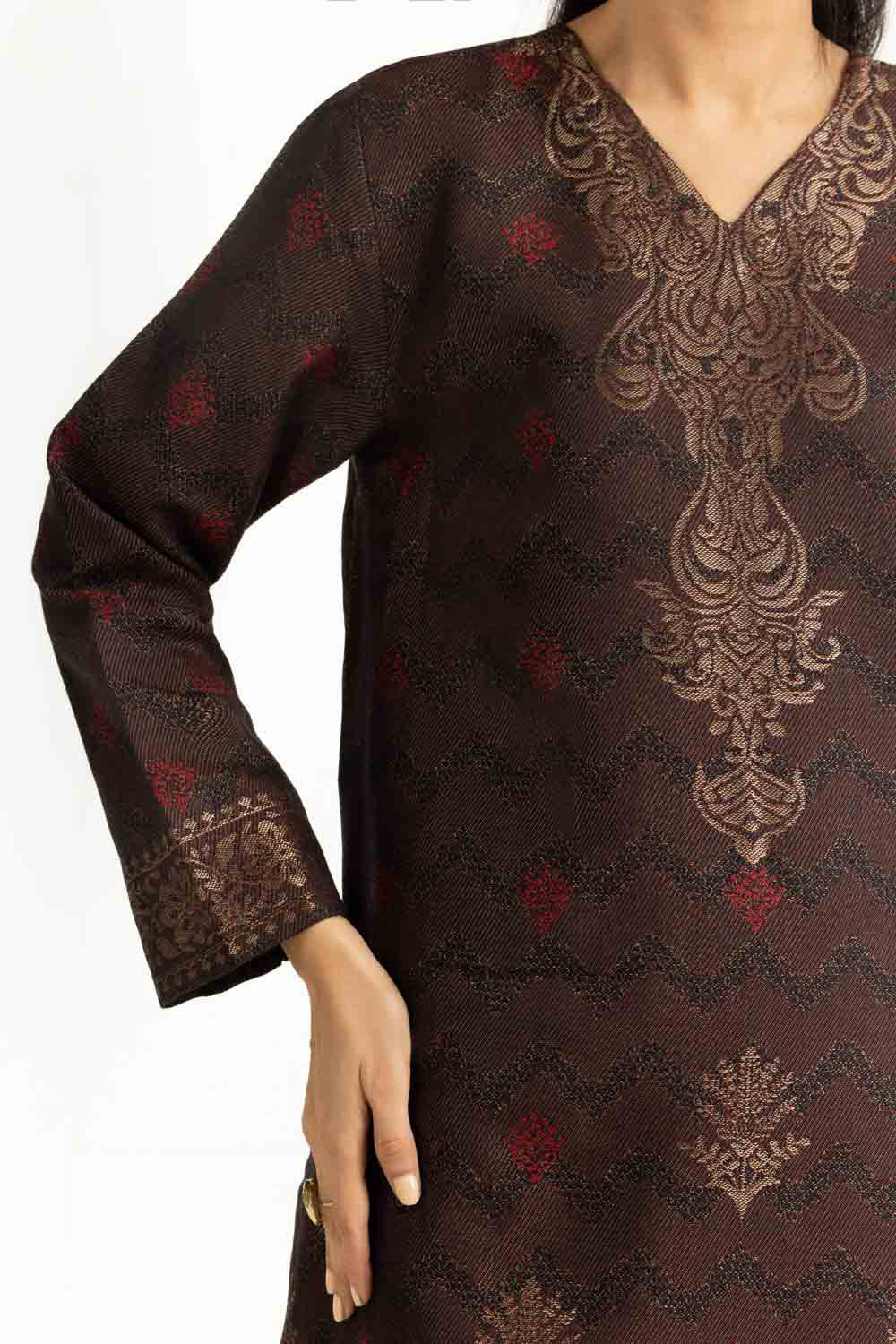 3Pc Jacquard Suit