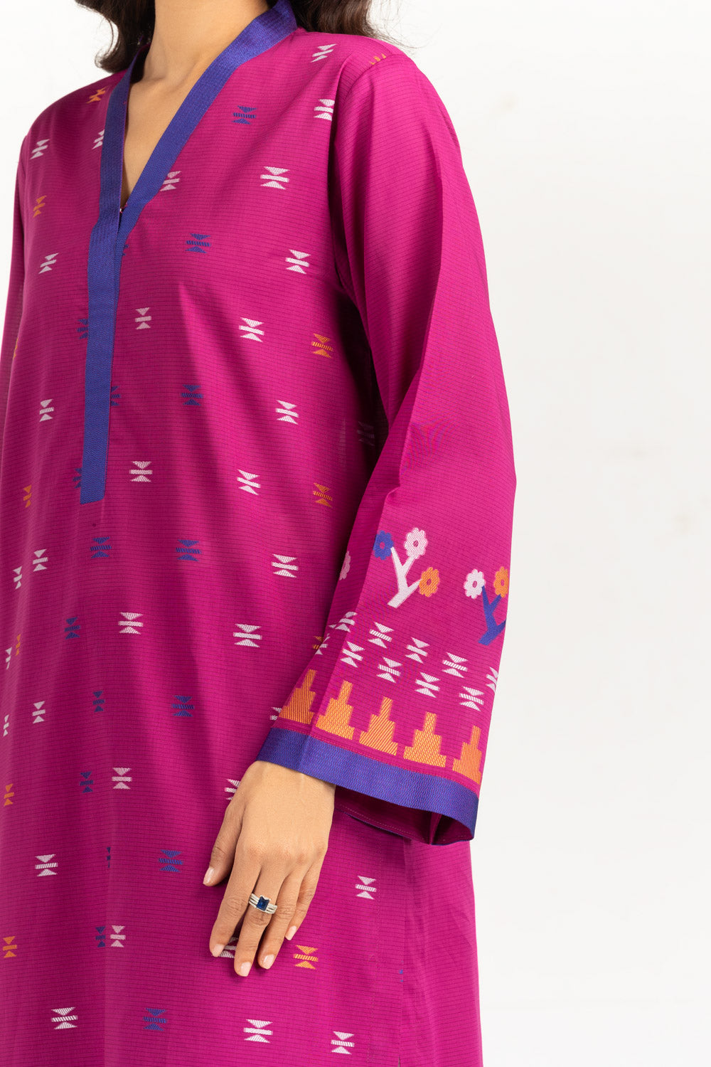 3Pc Jacquard Suit