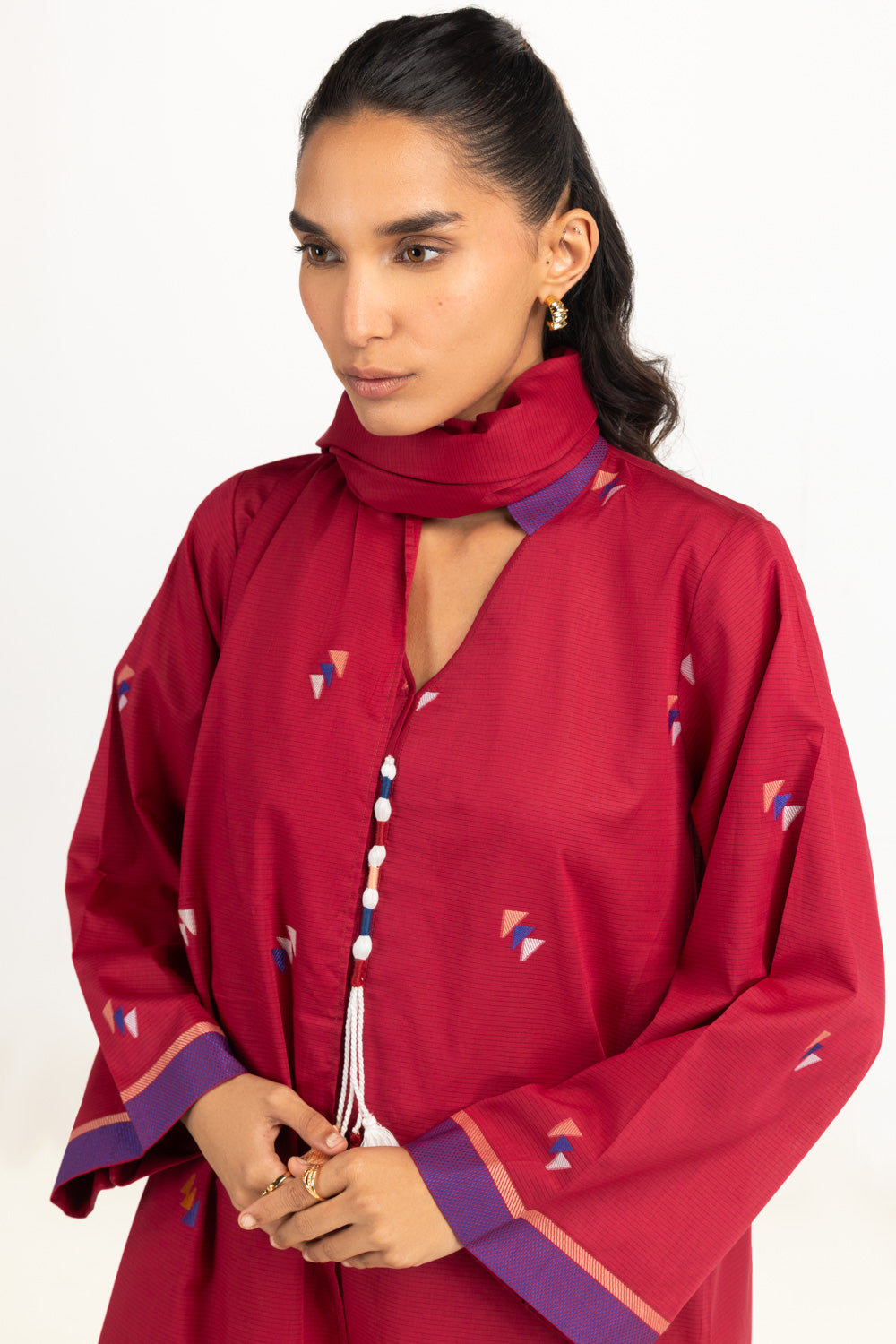 3Pc Jacquard Suit