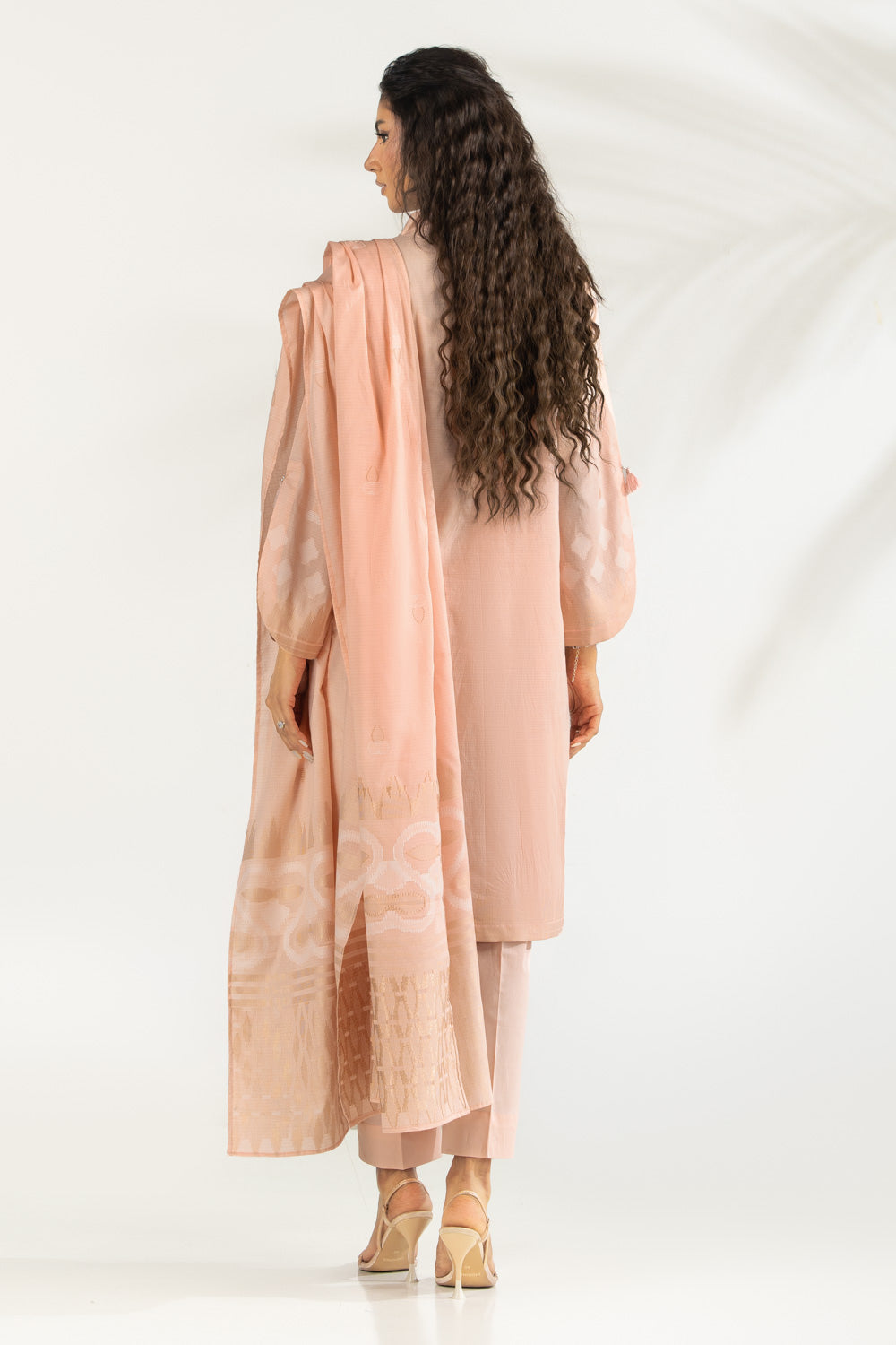 3Pc Jacquard Suit
