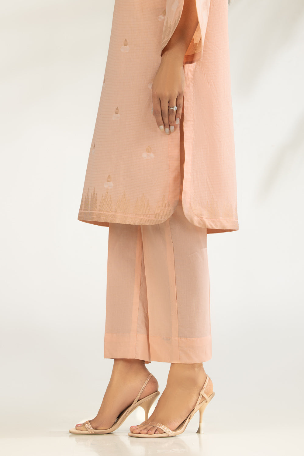 3Pc Jacquard Suit