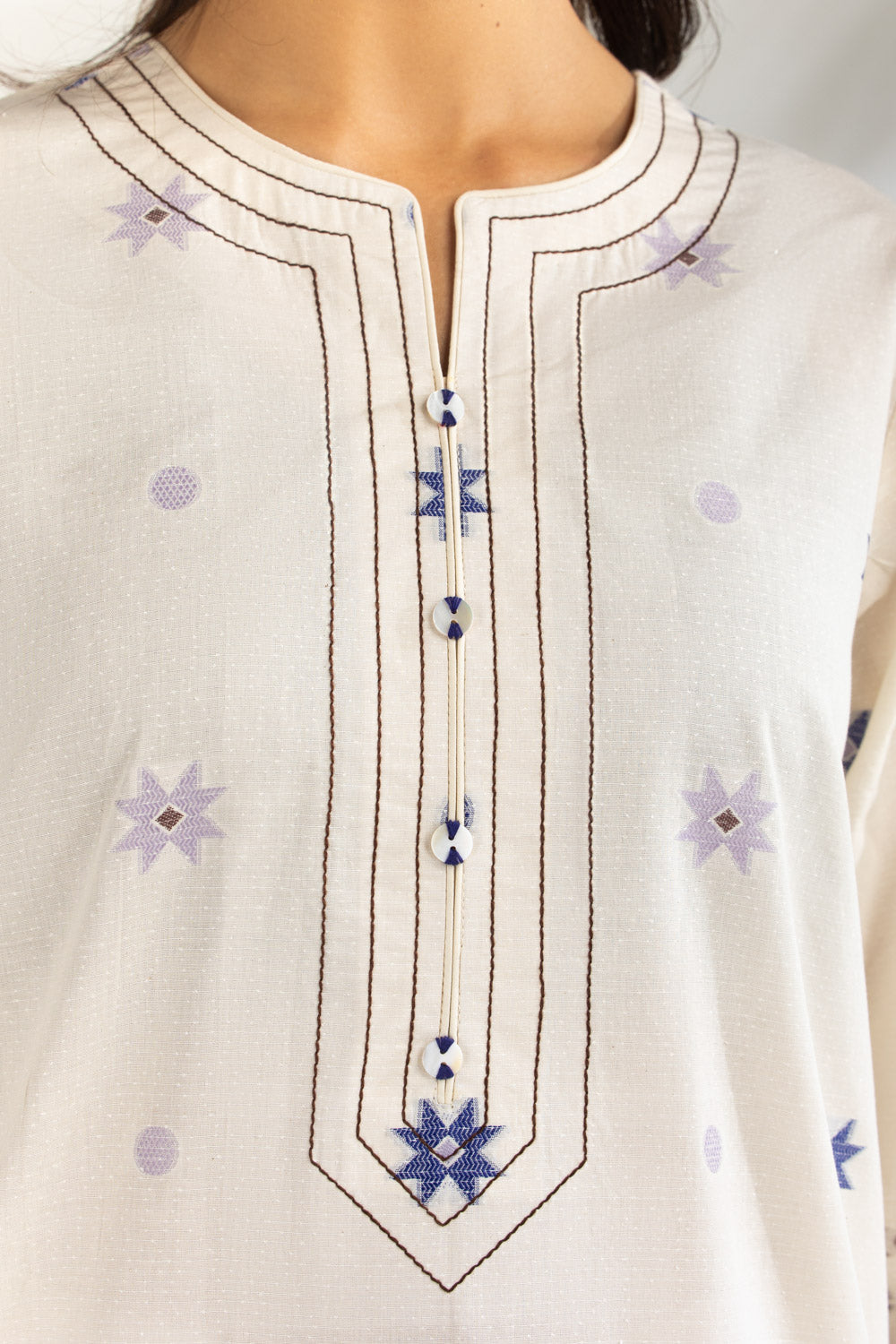 3Pc Jacquard Suit