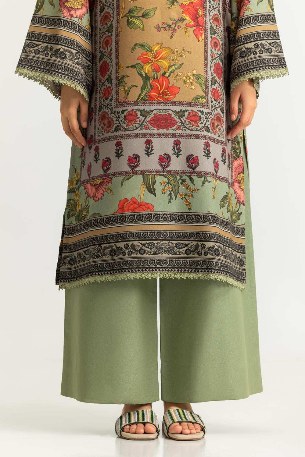 3PC Karandi Printed Suit