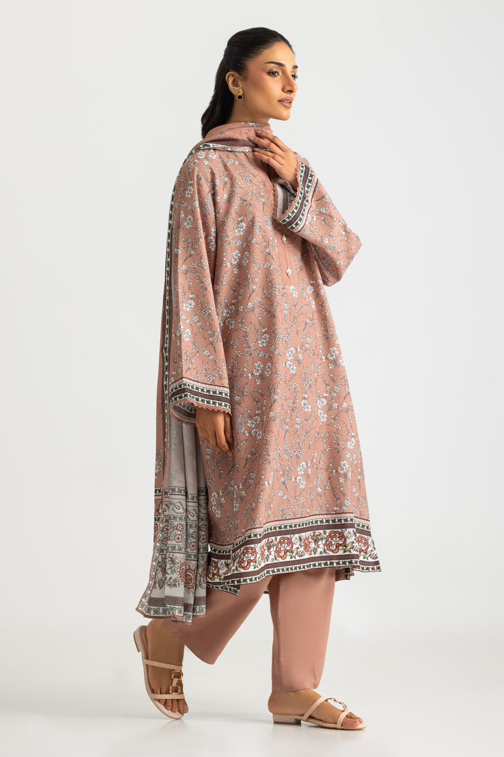 3PC Karandi Printed Suit